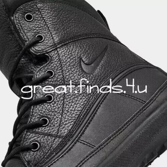 Nike Woodside II ACG Mens Waterproof Blizzard-Proof Boots Sz 8 Black 525393-090 - Picture 3 of 9